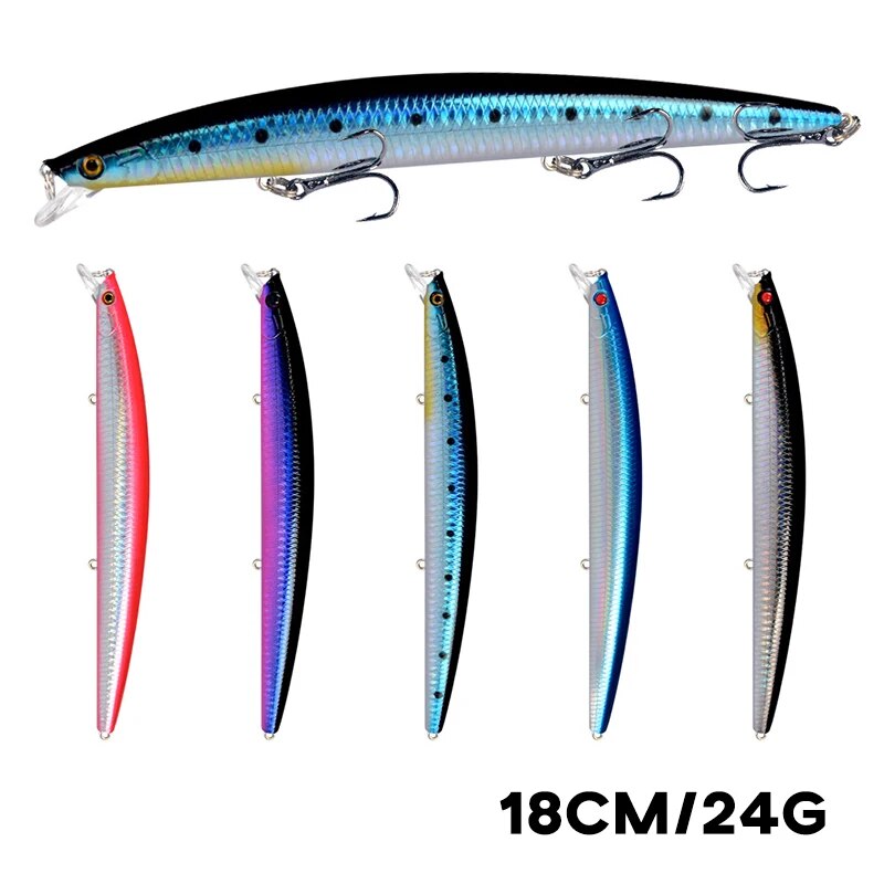 Fishing Equipment Bait - Minnow Fishing Lure Laser Hard Artificial