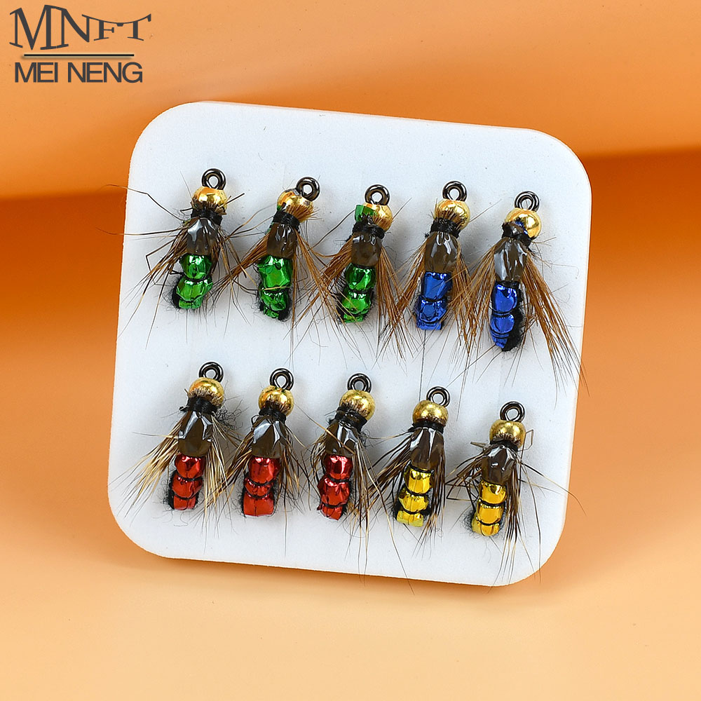 Fishing Equipment Set - MNFT 10Pcs Fast Sinking Bead Head