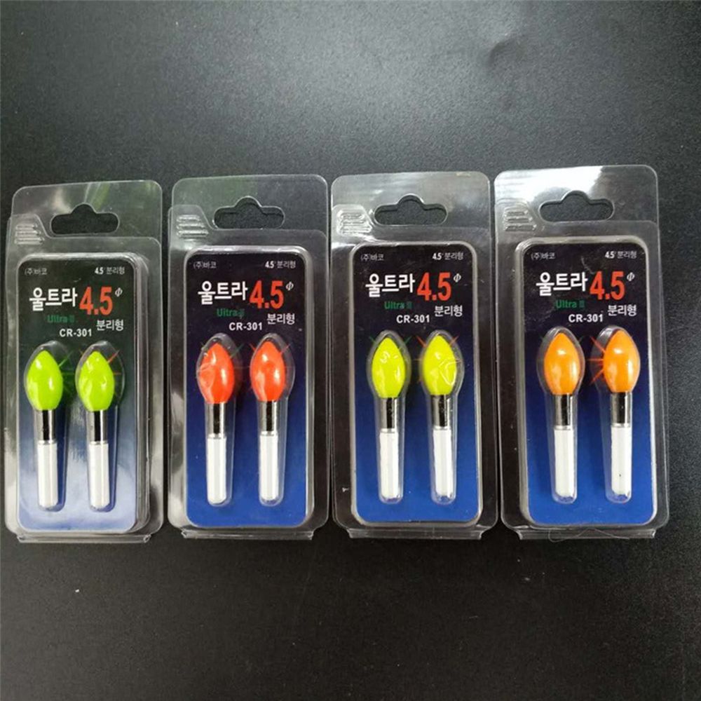 Fishing Bobber Float - 2pcs Night Fishing Fishing Rod Lighting