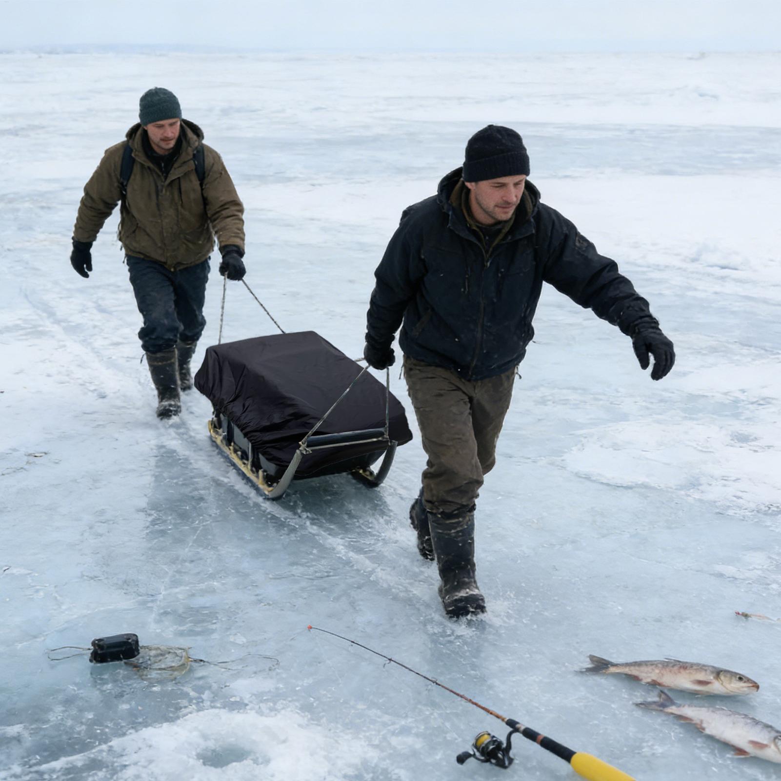 Waterproof Ice Fishing Sled Co - огляд і ціна Fishing Gear