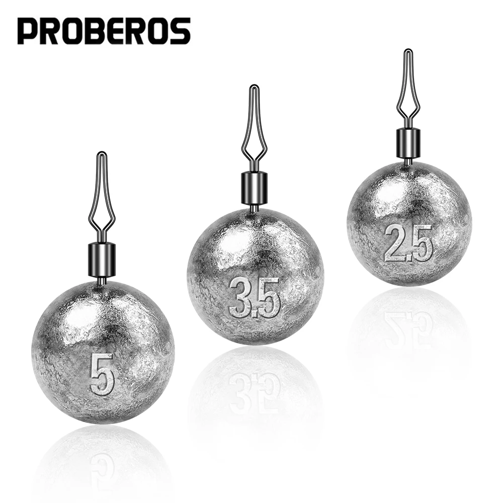PROBEROS 50pcs 2.5-20g Round L - огляд і ціна Fishing Quest