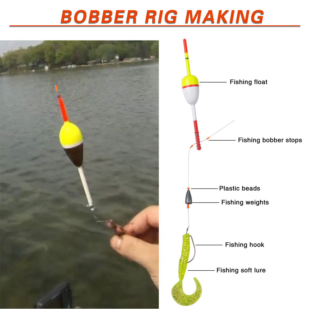 100Pcs Fishing Bobber Float St - огляд і ціна Fishing Bobber Float