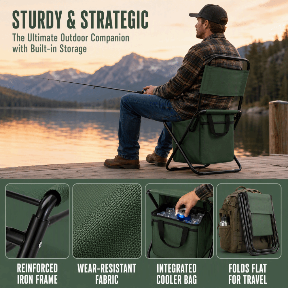 600D Oxford Fabric Foldable Ca - огляд і ціна Fishing Backpack