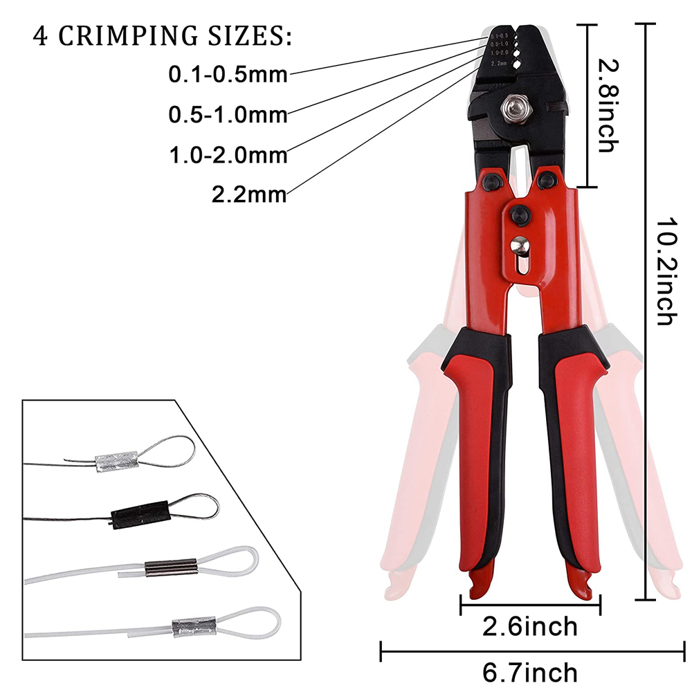 300pcs Crimp Fishing Sleeves S - огляд і ціна Fishing Equipment Shop