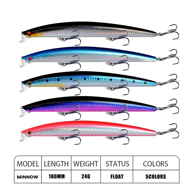 Minnow Fishing Lure Laser Hard - огляд і ціна Fishing Equipment Bait