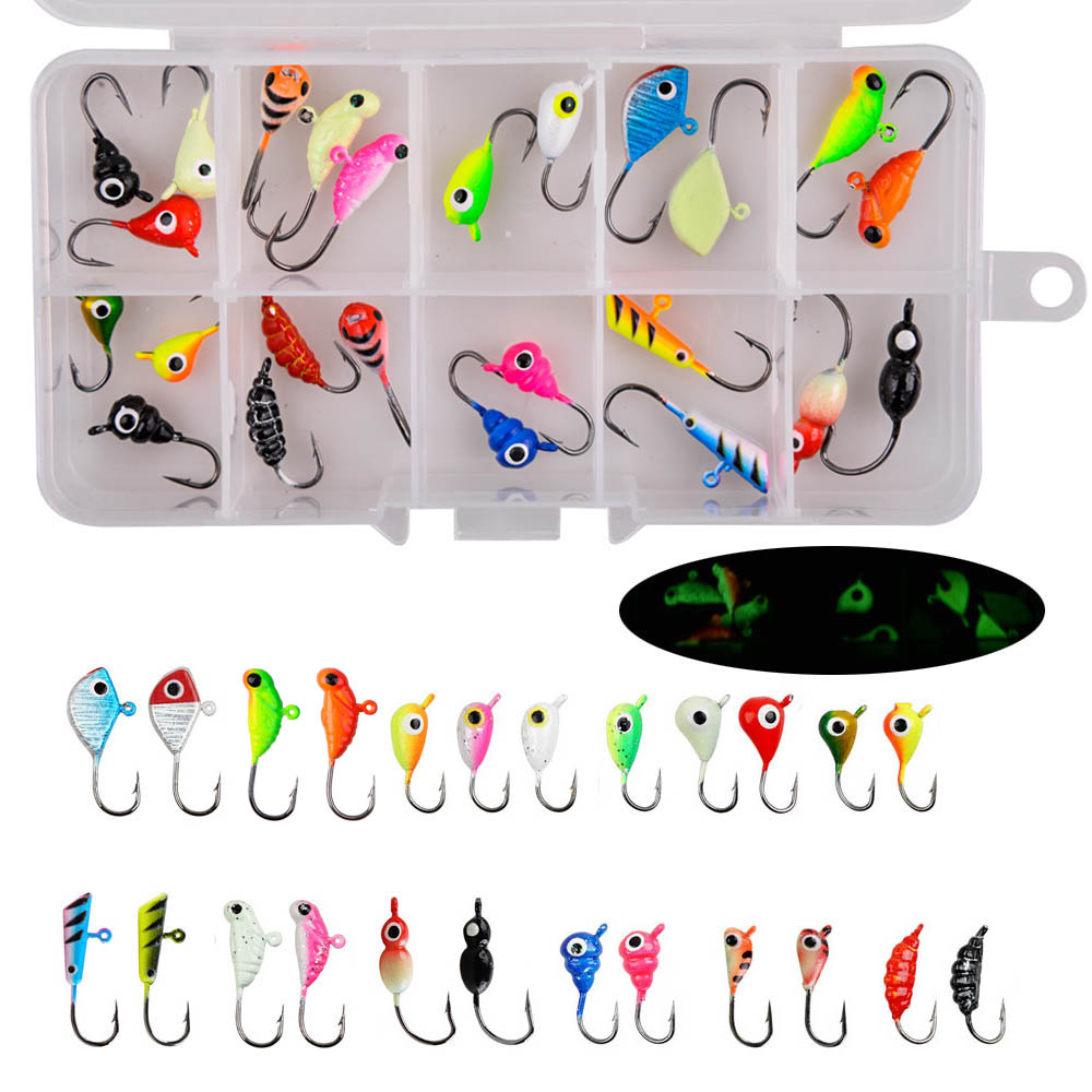24Pcs ice fishing gear Kit Lum - огляд і ціна Fishing Equipment Shop