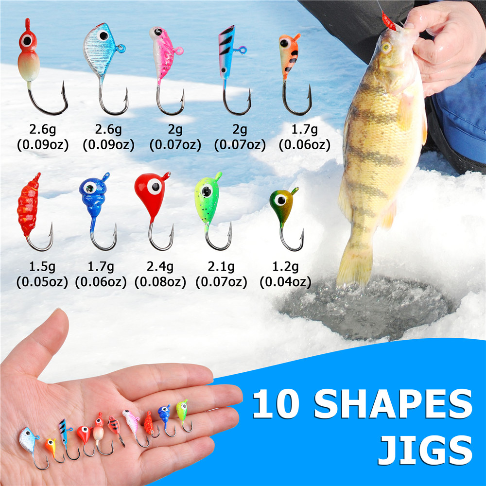 24Pcs ice fishing gear Kit Lum - огляд і ціна Fishing Equipment Shop