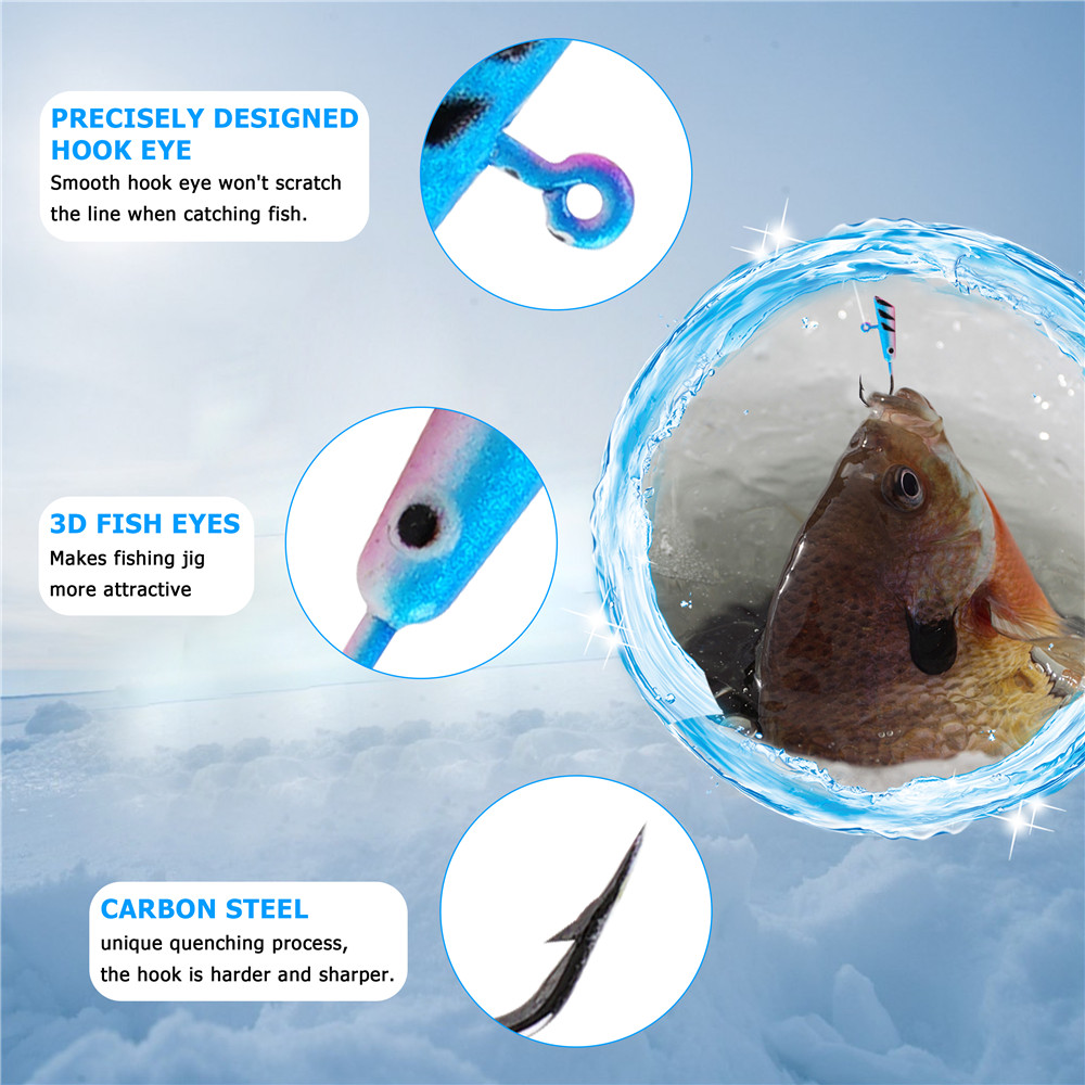 24Pcs ice fishing gear Kit Lum - огляд і ціна Fishing Equipment Shop