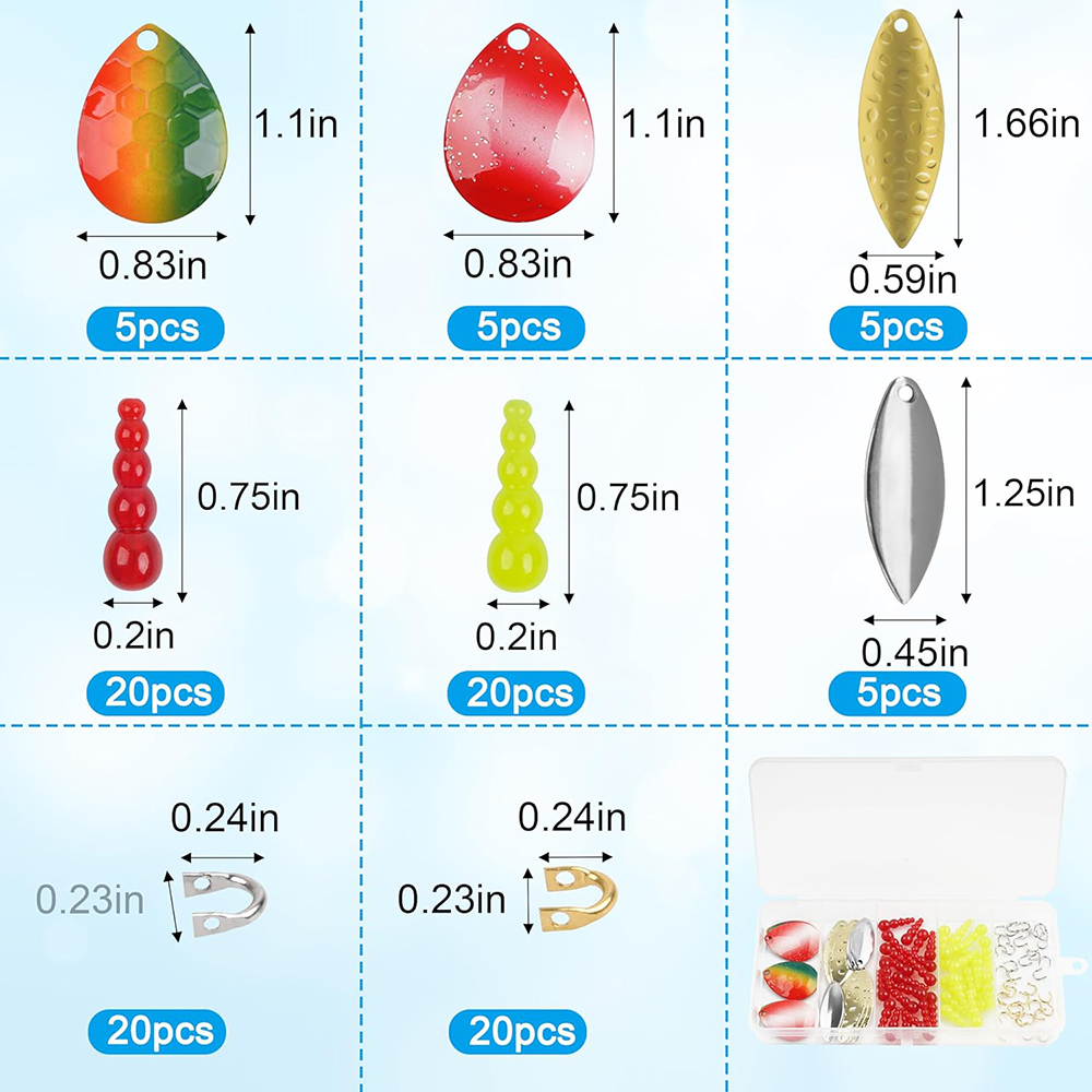 100Pcs Walleye Rig Making Kit  - огляд і ціна Fishing Equipment Shop