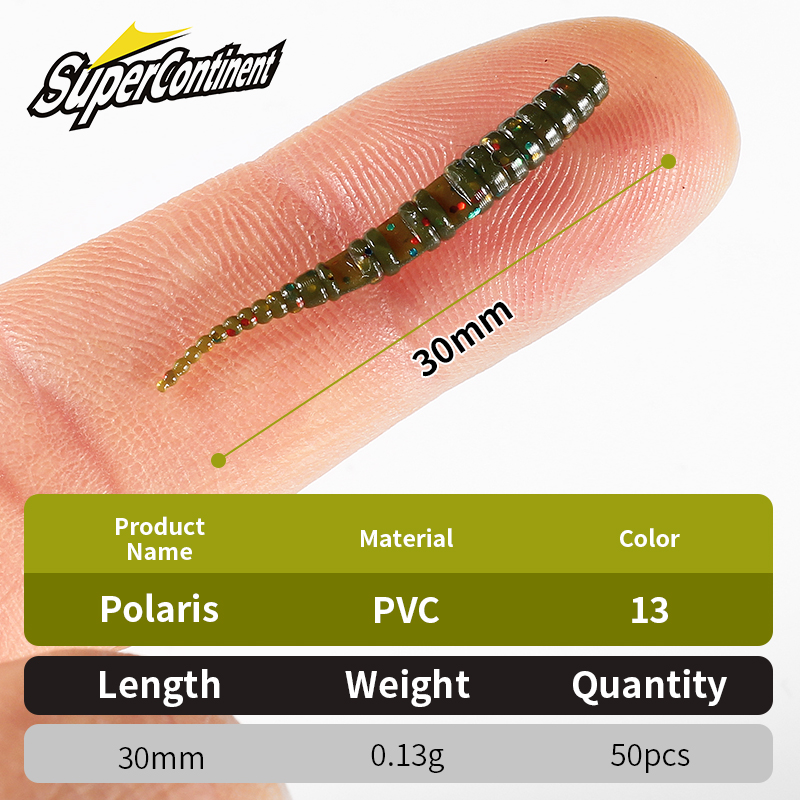 Supercontinent 3cm/50pcs Polar - огляд і ціна Fishing Equipment Set