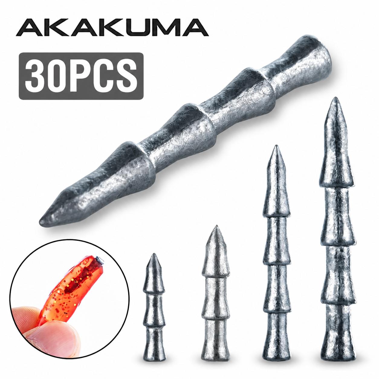30Pcs Tungsten Nail Weights Hi - огляд і ціна Fishing Quest