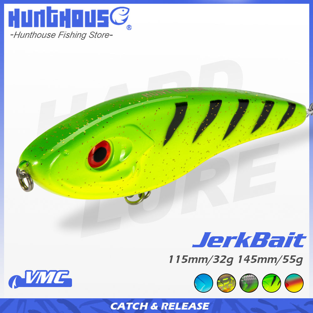 Hunthouse Jerkbait Musky Buste - огляд і ціна Fishing Equipment Bait