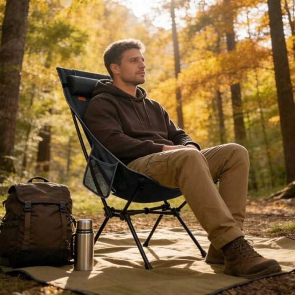 Ultralight Folding Camping Cha - огляд і ціна Fishing Backpack