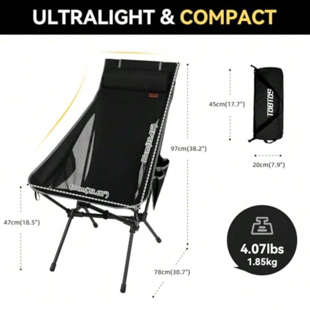 Ultralight Folding Camping Cha - огляд і ціна Fishing Backpack