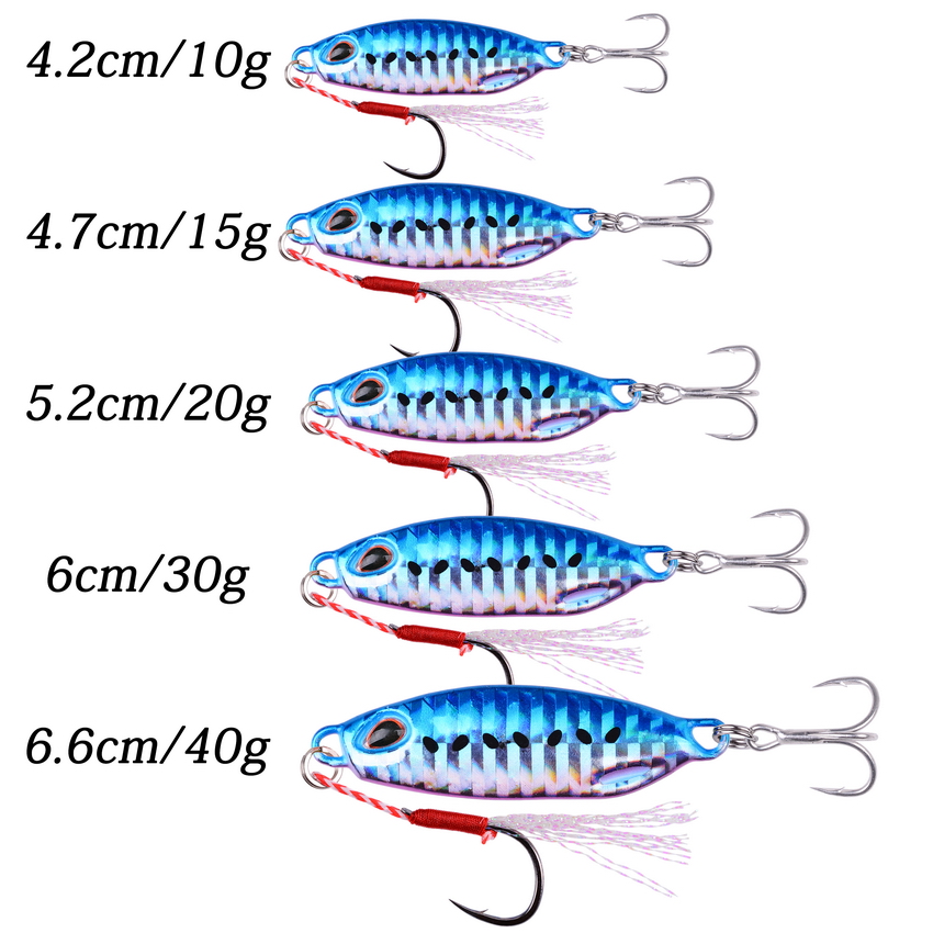 Jigs 10g 15g 20g 30g 40g Fishi - огляд і ціна Fishing Equipment Bait