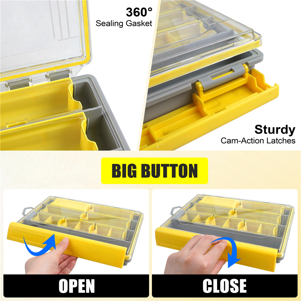 Fishing Tackle box Waterproof  - огляд і ціна Fishing Equipment Shop