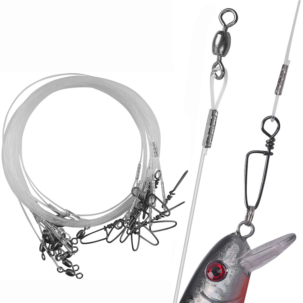 96Pcs Fluorocarbon Fishing Lea - огляд і ціна Fishing Equipment Shop