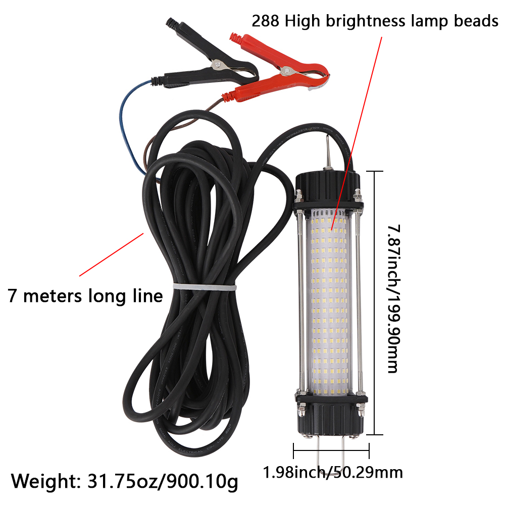 12V 120W Green White Night Spe - огляд і ціна Fishing Equipment Bait