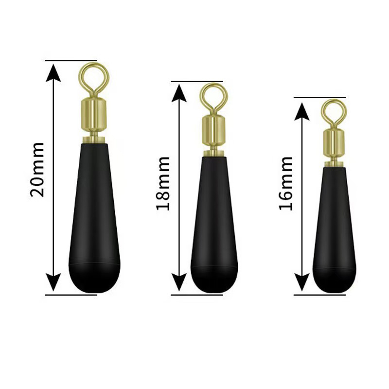 Rotatable Metal Swivel Rubber  - огляд і ціна Fishing Bobber Float