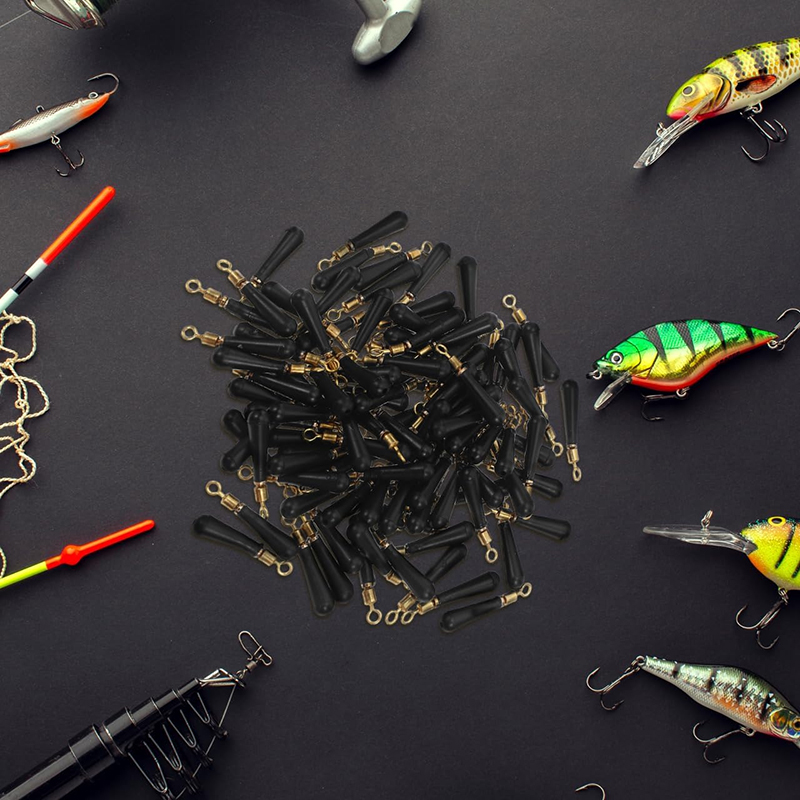 Rotatable Metal Swivel Rubber  - огляд і ціна Fishing Bobber Float